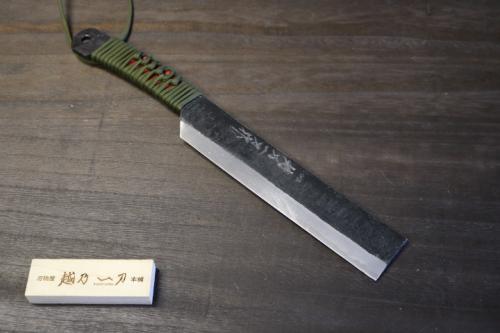 越乃一刀 山ナタ 240mm 木ザヤ入