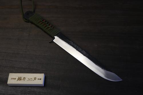 越乃一刀 剣ナタ 240mm 木ザヤ入 – 刃物屋 越乃一刀 本舗 越乃一刀 剣ナタ 240mm 木ザヤ入 – 刃物屋 越乃一刀 本舗