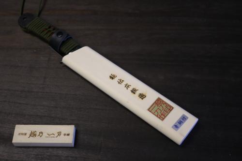 越乃一刀 剣ナタ 180mm 木ザヤ入 – 刃物屋 越乃一刀 本舗