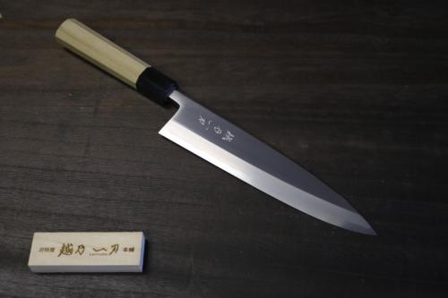 越乃一刀 極上 本霞 白2鋼 身卸 270mm