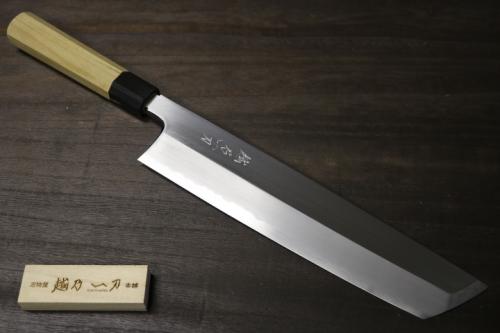 越乃一刀 極上 本霞 白2鋼 骨切 330mm – 刃物屋 越乃一刀 本舗