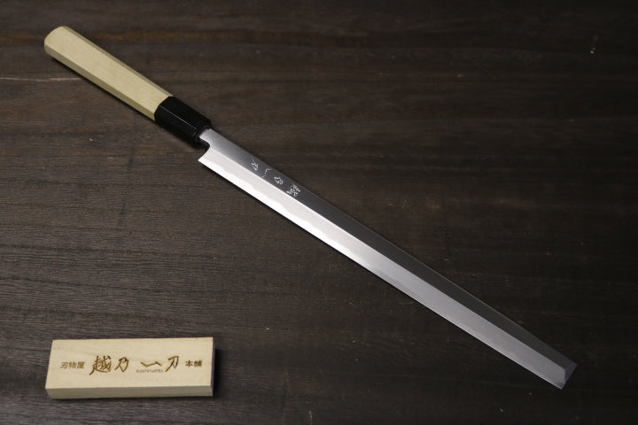 越乃一刀 極上 本霞 白2鋼 蛸引 270mm