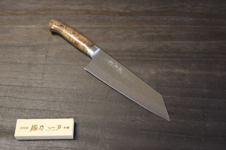 佐治武士 作 文化180mm 有色 VG-10 積層鋼 カリン柄 – 刃物屋 越乃一刀