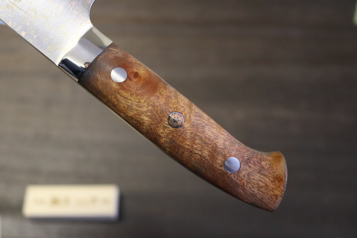 佐治武士 作 文化180mm 有色 VG-10 積層鋼 カリン柄 – 刃物屋 越