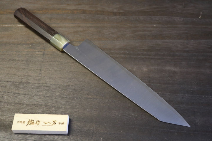 越乃一刀 SG-2(R2) 切付和牛刀270mm 紫檀八角柄 – 刃物屋 越乃