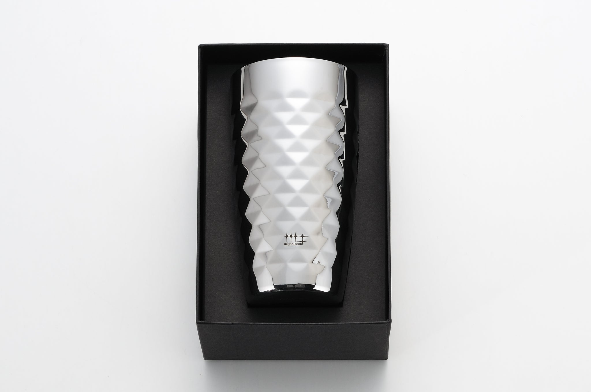 2重ビアタンブラー 370ml(ダイヤモンドカット仕上げ)取寄品 磨き屋シンジケート YJ1192 タンブラー 2重ビアタンブラー ダイヤモンドカット 370ml 磨き屋シンジケート 2個入り 日本製 （ 送料無料 おしゃれ ギフト ステンレス製  2重 プレゼント ビアグラス ステンレスタンブラー ） | リビングート　店